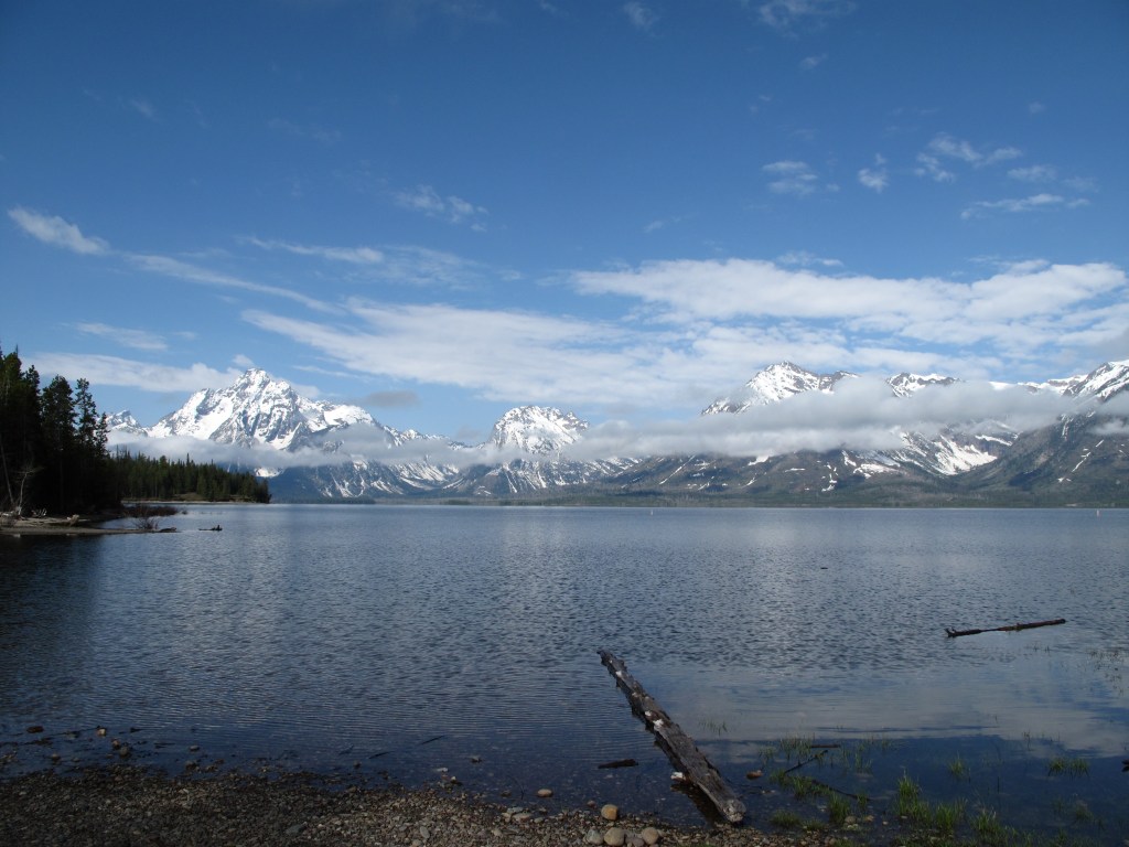 Jackson Lake + Tetons