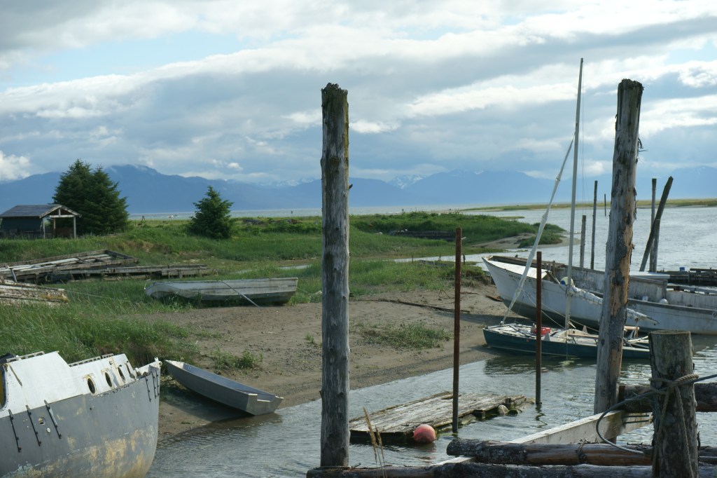 Gustavus boat harbor.